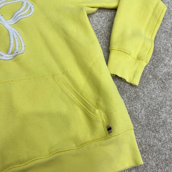 TNA BALTIC LOGO YELLOW HOODIE SIZE XS - Picture 2 of 12